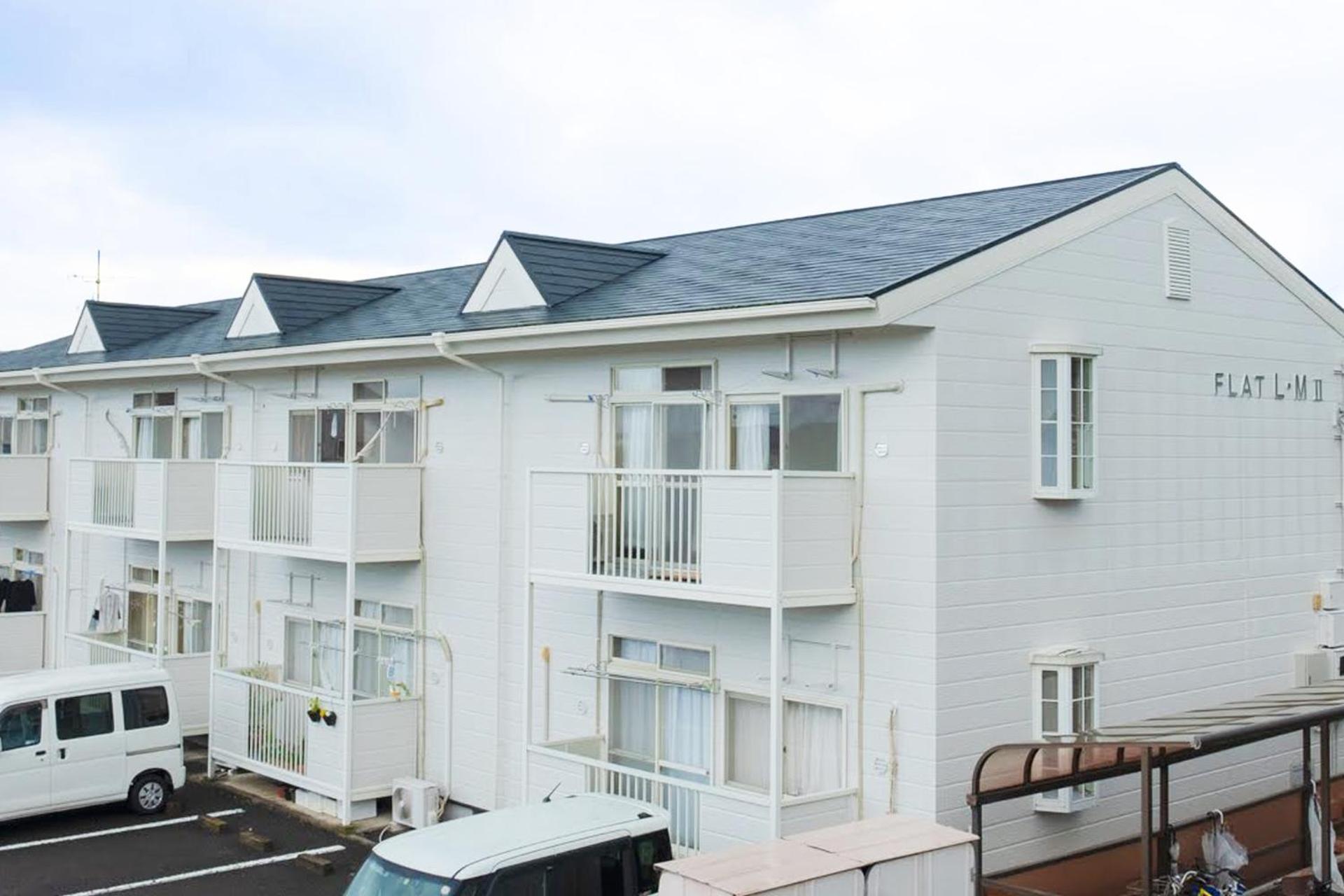 寄道アパート201-2ベッドルーム布団追加可-最大5名1戸貸切-敷地内駐車場無料 تاكاماتسو المظهر الخارجي الصورة